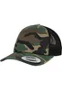 Cappello Trucker Camo, woodcamo/nero Anteprima dell’immagine prodotto 1