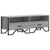 vidaXL TV-Schrank Grau Sonoma 122x34x41 cm Holzwerkstoff Produktbild-Vorschau 1