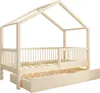 TIMBEE MURLO Postel Box house Dětská postel Dřevěná postel Náhled obrázku produktu 4