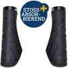 Set Fahrradgriffe Ergo-Grip Antirutsch 135mm Schwarz Produktbild-Vorschau 2