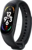 A black smartwatch band with a digital display showing the time and health metrics. Podgląd zdjęcia produktu