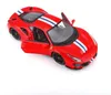 BBURAGO Ferrari 488 Pista, modelo a escala de un coche Vista previa de la imagen del producto 3