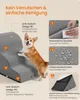 Feandrea Hundetreppe, 3 Stufen, Waffelcord, Haustiertreppe, Produktbild-Vorschau 5