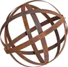 Gartenkugel Edelrost Dekokugel 30 cm Kugel Gartendeko Rost Produktbild-Vorschau 1