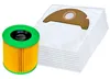 10 Staubsaugerbeutel + Filter geeignet für Kärcher A 2004, Produktbild-Vorschau 4