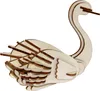 SOL-EXPERT 3D Holz Puzzle Schwan Produktbild-Vorschau 3