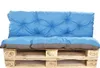 Coussins pour meubles en palette assise 120x60 / dossier Voir les images du produit 1