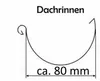 Rinnenbürste Laubschutz  Blätter Schutz Marder Dachrinne Produktbild-Vorschau 4