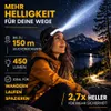 ADVENTURE™ MAX Stirnlampe LED Kopflampe Bewegungssensor Produktbild-Vorschau 3