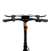 Close-up view of the handlebars and display of an electric scooter. Produktbild-Vorschau