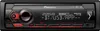 A close-up, front-facing studio shot of a Pioneer car stereo receiver. Podgląd zdjęcia produktu