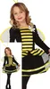Costume da ape per bambina, taglia:110/116 Anteprima dell’immagine prodotto 3