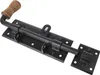 BKshop | Türriegel - 280x80 mm - Schwarz Verzinkt - Für Produktbild-Vorschau 1