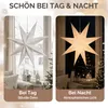 CASARIA® LED Weihnachtsstern 60 cm mit 10 warmweißen LEDs Produktbild-Vorschau 6