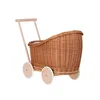 Luna Puppenwagen aus Weide in Naturfarbe 48X28 H26/47 CM Produktbild-Vorschau 4
