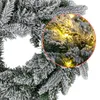Ghirlanda di abete artificiale con 35 LED a batteria con Anteprima dell’immagine prodotto 4