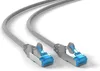 CAT 6A Patchkabel, S/FTP (PiMF), grau Kupferleiter (CU), Produktbild-Vorschau 8