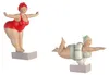 Gilde Figur, Badenixe, "Tante Elli", gepunktet, Kunstharz, Anteprima dell’immagine prodotto 1