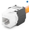 deleyCON CAT6A Keystone Jack Modul 10 Gbit/s RJ45 LSA, 24 Produktbild-Vorschau 6