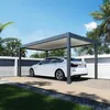 Weide Carport aus Aluminium | 3 x 5,3 M | Garage anthrazit Produktbild-Vorschau 3