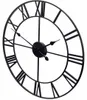 Verk 01563 Retro 3D nástenné hodiny 60 cm čierne Náhľad obrázku produktu 3