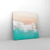 Bild auf Leinwand - Leinwandbild - Meer Welle Sand - Produktbild-Vorschau 4