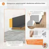 QUEST Minimalistyczna listwa przypodłogowa PVC - twarda, Podgląd zdjęcia produktu 8