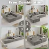 Canapé d'angle avec une chaise longue confortable, canapé Voir les images du produit 5