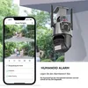 Überwachungskameras, 340°-WLAN-Dual-Kamera, 90° Produktbild-Vorschau 7