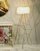 Lampa podłogowa Lampada 46 x 147 x 46 cm metal plastik Podgląd zdjęcia produktu 6