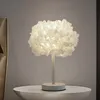 Nachttischlampen, Blumen-Tischlampe, Weiße Petalen Produktbild-Vorschau 8