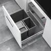 Hailo Allegro System 3x odpadkový kôš do kuchyne, vstavný, Náhľad obrázku produktu 11