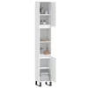 vidaXL Badschrank Weiß 30x30x190 cm Holzwerkstoff -  Produktbild-Vorschau 5
