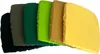 A row of colorful square cushions. Produktbild-Vorschau