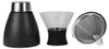 Asobu Caffettiera Pour Over 1 litro nera Anteprima dell’immagine prodotto 3