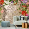 Muralo Vlies Fototapete ORNAMENTE gotischer Stil Blumen Produktbild-Vorschau 6