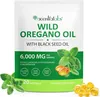 Wildes Oregano Öl 6000mg + Schwarzkümmelöl 120 Kapseln Produktbild-Vorschau 1