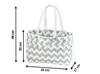 Nákupná taška Kobolo ZIGZAG XL pletená plastová - nákupná Náhľad obrázku produktu 3