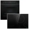 Herdset Siemens Backofen HYDROLYSE AUSZUG + Midea Produktbild-Vorschau 2