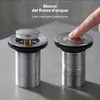 Kit Sifone flessibile salvaspazio lavabo e Piletta Click Anteprima dell’immagine prodotto 5