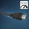 A close-up of an HDMI cable connector with a "High Speed" graphic overlay. Voir les images du produit