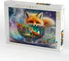 CALVENDO Puzzle Kuschliger Kaffeebesucher | 1000 Teile Produktbild-Vorschau 2