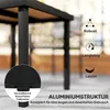 Outsunny Gartentisch für 4 Personen Esstisch Aluminiumtisch Produktbild-Vorschau 5