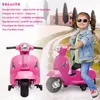 Elektrische Vespa-scooter voor kinderen, fuchsia (roze) Productafbeelding-voorbeeld 23