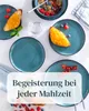 PURE LIVING Geschirrset Ibiza aus Steingut, 24-tlg., für 6 Produktbild-Vorschau 13