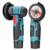 500W 12V Akku-Winkelschleifer, 76mm Schleifscheibe, Produktbild-Vorschau 5