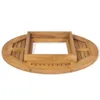 vidaXL Bierkastentisch Teak 70 cm Produktbild-Vorschau 6