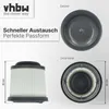 vhbw Faltenfilter kompatibel mit Black & Decker Dustbuster Produktbild-Vorschau 4
