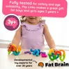 Fat Brain Toys Bauspielzeug Plip Links - sensorisches Produktbild-Vorschau 2