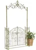 DanDiBo Rose Arch s dveřmi Kovová šířka 130 cm Zelená 93997 Náhled obrázku produktu 1